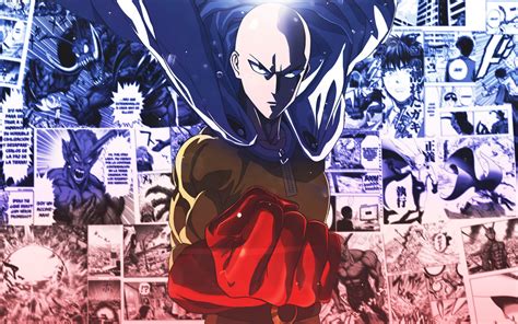 Download 1680x1050 Wallpaper Saitama Onepunch Man Anime Bald Anime
