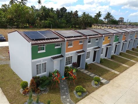 Solar Powered Homes In The Philippines Low Cost Housing Thanks To