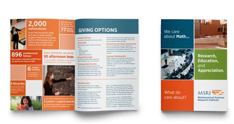 Fundraising brochure for a math education organization | Education, Marketing, Education ...