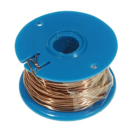 Wire Copper Bare 24 Swg 056mm 50g Reel Iec Designs