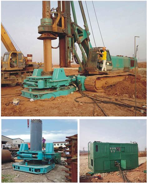 Casing Oscillator Product Category Piling Rig Rotary Drill Rig