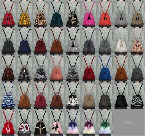 My Sims 4 Blog Backpacks By Marigold