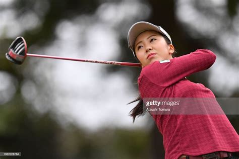 Kotone Hori Of Japan Hits Her Tee Shot On The 11th Hole During The