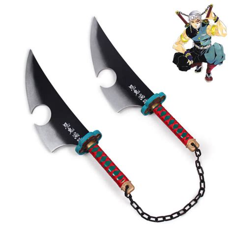 Uzui Tengen Prop Cosplay Replica Sword Demon Slayer Kimetsu No Yaiba Ebay