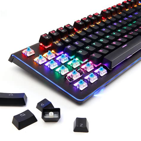 Buy Magegee Mk1 Rainbow Backlit Mechanical Keyboard With Blue Switch