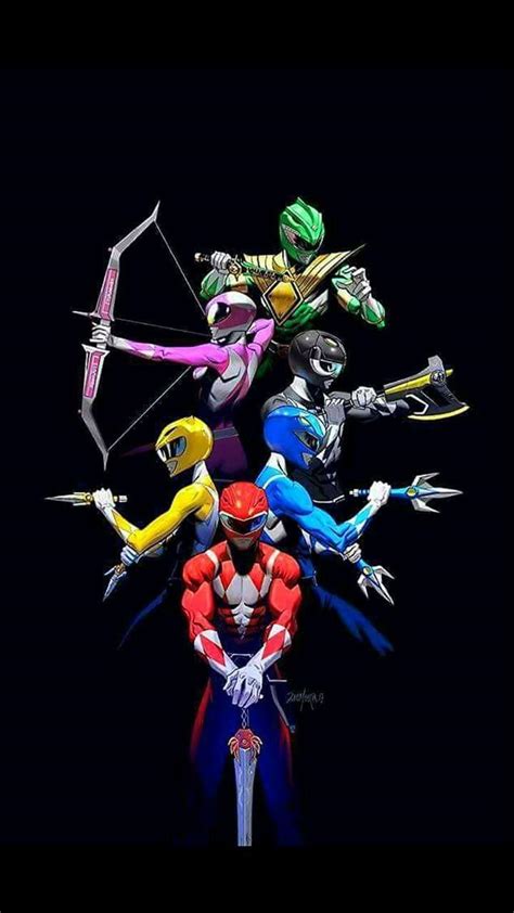 Mighty Morphin Power Rangers Wallpaper 4k