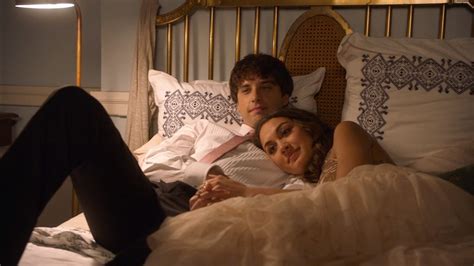 david lambert as brandon and meg delacy as grace in season 5 episode 9 of the fosters source