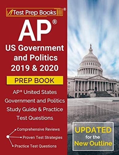 Ap Us Government And Politics 2019 And 2020 Prep Book Ap United States
