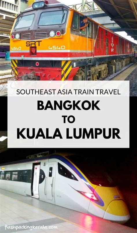 Bangkok to Kuala Lumpur train PHOTOS with border crossing 🚊 Backpacking