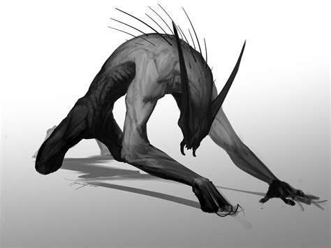 Lets Draw A Beastie By Tapwing On DeviantArt In Monster Concept Art Dark Creatures