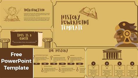 History Powerpoint Templates 4d9