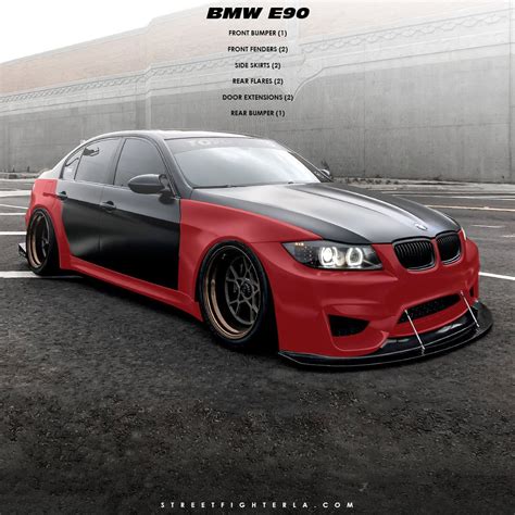 Streetfighter La Bmw E90 Sedan Wide Body Kit Dsg Performance Bmw M3