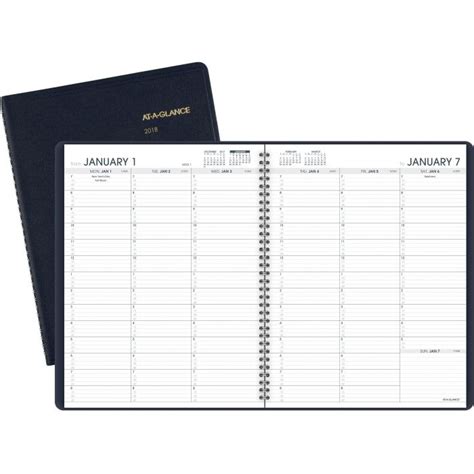 At A Glance Professional Weekly Appointment Book Ld Products