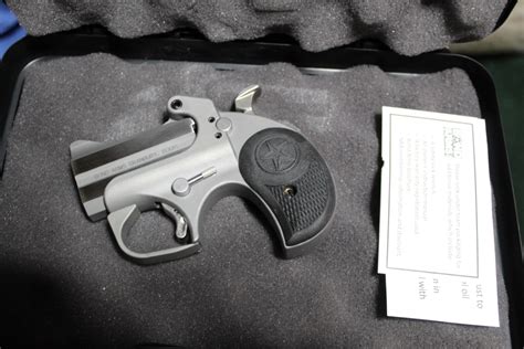 Bond Arms Roughneck 9 Mm Derringer Stainless Pistol New In Box 9mm
