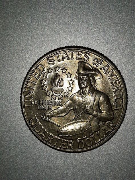 1776 1976 Bicentennial Quarter Denver Mint Etsy