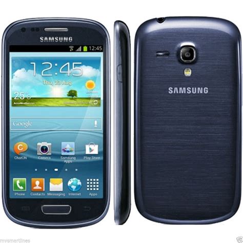 Samsung Galaxy S3 Siii Mini Blue 8 Gb Unlocked Sim Free Gt I8190