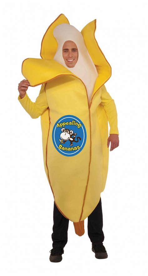 Appealing Banana Adult Humorous Costume Screamers Costumes