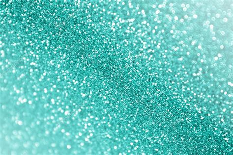 Teal Turquoise Aqua Glitter Background Stock Photo By ©stephzieber