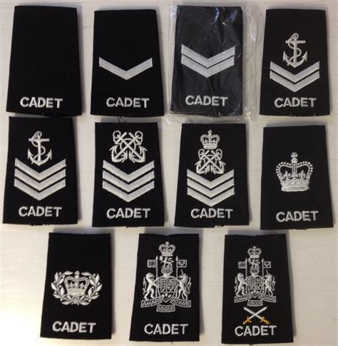 Canadian Sea Cadets Nco Rank Epaulettes Ranks Able Seaman Flickr
