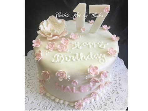 17th Birthday Cake 17 Birthday Cake Girly Cakes Birthday Cake