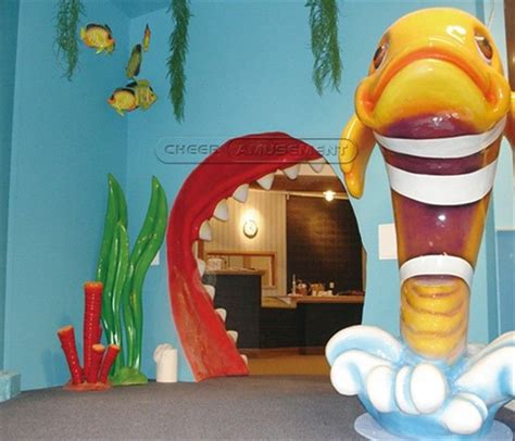 Undersea World Indoor Playground System Cheer Amusement Ch Td20150112