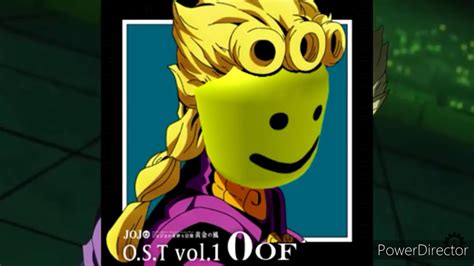 Giorno S Theme But With Roblox Oof Youtube