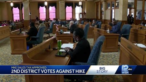 What Milwaukee Common Council Members Voted Against Sales Tax Increase