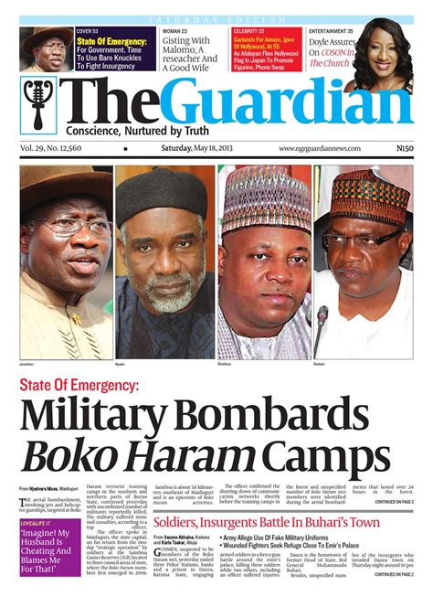 Sat 18 May 2013 The Guardian Nigeria By The Guardian Newspaper Issuu