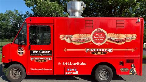 Firehouse Subs Food Truck In Germantown Maryland Goodfynd