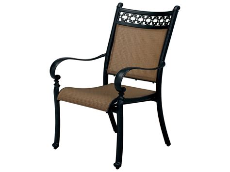 Abocofur patio foldable fabric sling back chair, outdoor&indoor leisure dining chair with steel frame and armrest, portable camping chairs for garden, backyard, porch, balcony, pool, set of 2. Darlee Outdoor Living Standard Mountain View Cast Aluminum ...