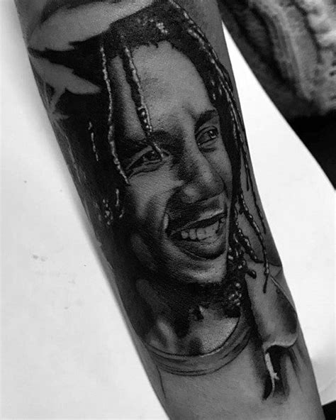 See more ideas about bob marley tattoo, tattoos, body art tattoos. 60 Bob Marley Tattoos For Men - Jamaican Design Ideas