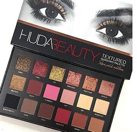 Huda Beauty - Palette de fard à paupière édition Rose Gold | Listy - La