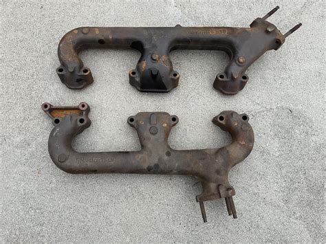 Sold 1967 Dated Camaro 3840912 And 3892679 Exhaust Manifolds Non Smog