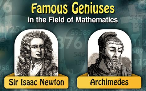 A Stunning List Of The Worlds Most Famous Mathematicians Science Struck