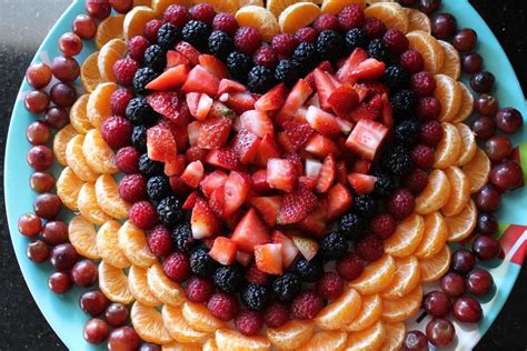 Heart Shaped Fruit Platefun For Valentines Day Image Only Food