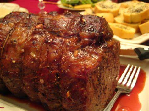 Patience (even before you turn on the oven). Prime rib dinner on the Eve.