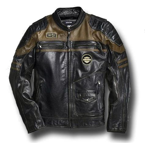 Harley Davidson Men S Hard Mile Distressed Black Leather Jacket