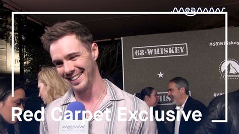 Sam Keeley Talks About His New Show 68 Whiskey At The Red Carpet