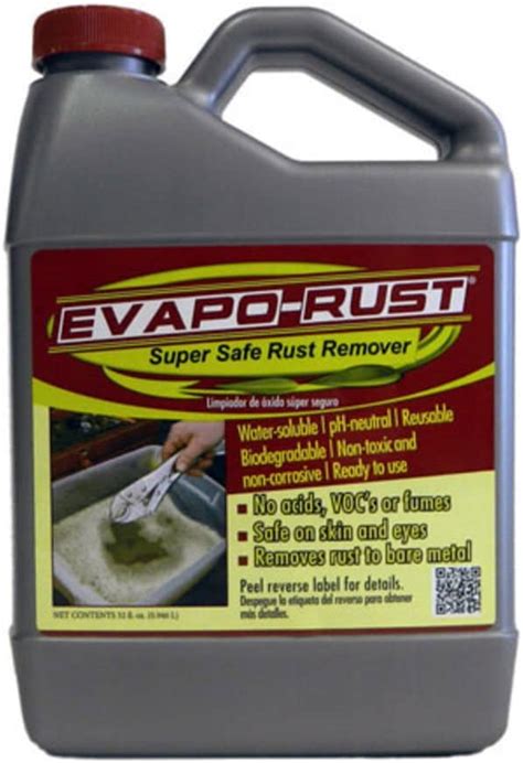 Evapo Rust The Original Super Safe Rust Remover Water