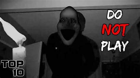Top 10 Games Scarier Than A Ouija Board Youtube