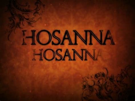 Savesave hosanna in the highest (opening) for later. Hosanna Video Worship Song Track with Lyrics | iWorship ...