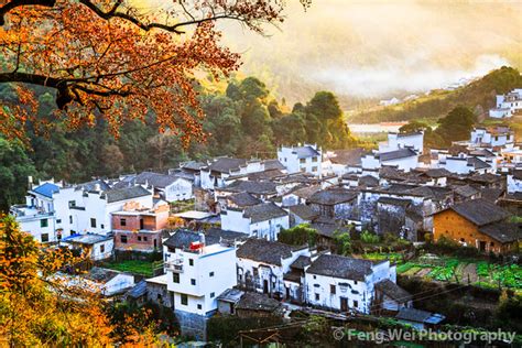 Autumn Colors Changxi Village Wuyuan Jiangxi China Flickr