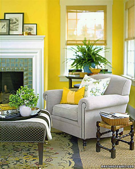 They are simply as stunning as they are efficient. Yellow Rooms | Martha Stewart