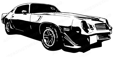 Second Gen 78 79 80 81 8 Chevy Camaro Z28 Png Graphic Clip Art Etsy