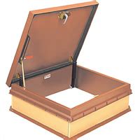 Type gs, 36 x 30 (914mm x 762mm), and type gss (special size) roof hatches provide all the security and convenience of a bilco roof hatch with the added benefits of a skylight. Bilco E-20 36X36 Galvanized Roof Hatch | Commercial ...