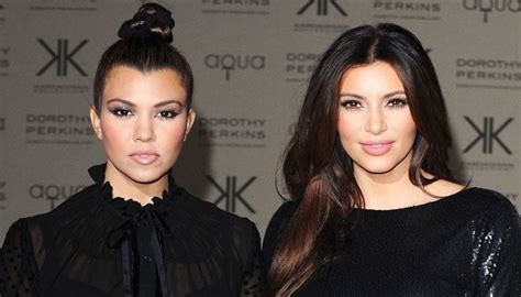 Kim Kardashian Shares Adorable Throwback Snaps To Celebrate Kourtneys Birthday