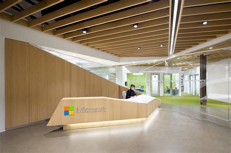 A Tour Of Microsofts Sleek New Vancouver Office Officelovin