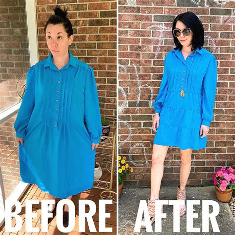 Woman Transforms Thrift Store Clothes For 1 Into Elegant Outfits