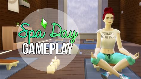 The Sims 4 Spa Day Gameplay Overview Part 2 Of 2 Youtube