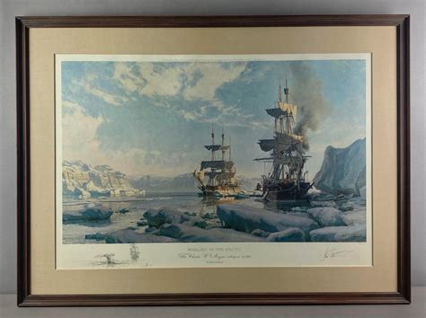 At Auction John Stobart John Stobart Whaling In The Arctic Limited